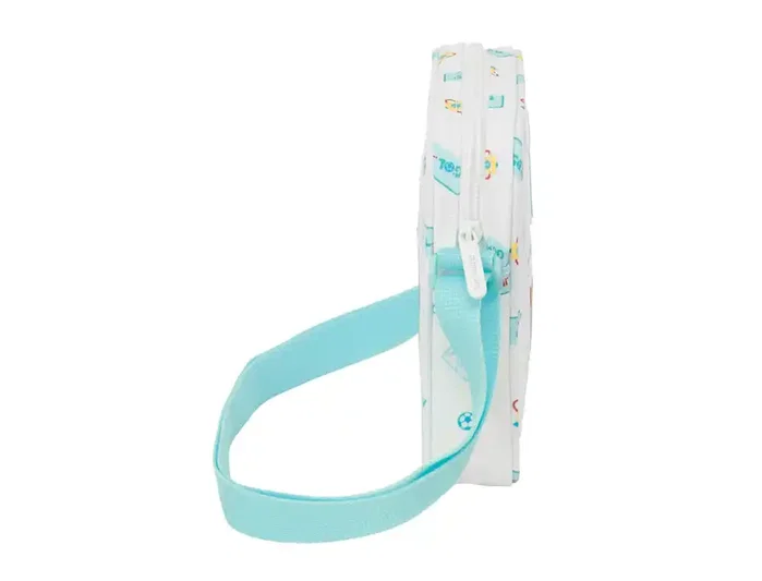 Safta Bolso Bandolera Colección Real Madrid Blanco 180x160x40 mm