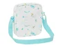 Safta Bolso Bandolera Colección Real Madrid Blanco 180x160x40 mm