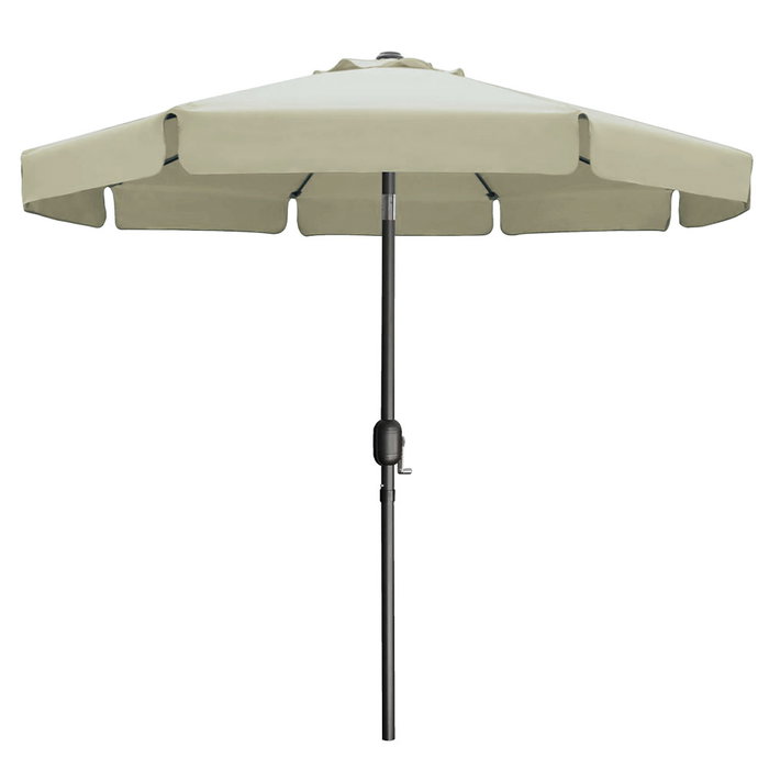 Marbueno Sombrilla Acero 8 Varillas D300 cm Polyester Beige Jardin, Piscina y Terraza 10490 Marbueno Sombrilla Acero 8 Varillas D300 cm Polyester Beige Jardin, Piscina y Terraza 10490