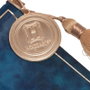 WIDDOP & CO Banderín Colgante Ravenclaw Hogwarts Harry Potter, Tela Azul Bordes y Borlas Doradas, Incluye Colgador