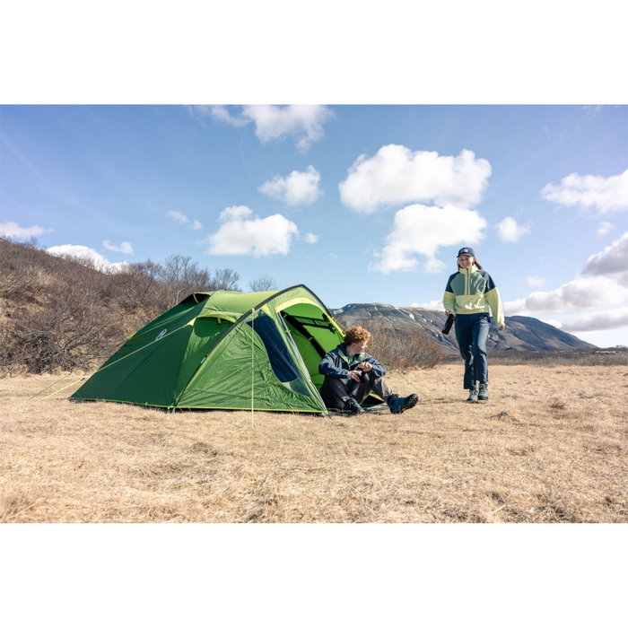 Coleman Darwin 4 Plus Blackout Tienda de campaña para 4 personas, Verde Coleman Darwin 4 Plus Blackout Tienda de campaña para 4 personas, Verde
