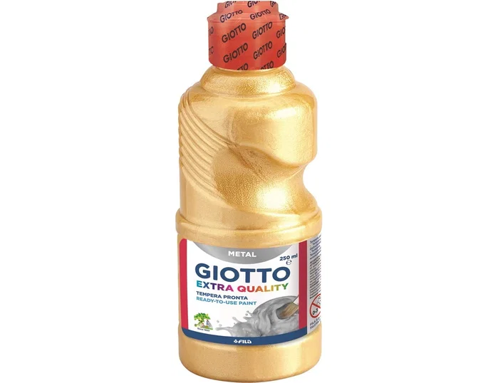 Giotto Témpera Líquida Metalizada Oro 250 ml