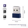 Qoltec Mini Adaptador Inalámbrico WiFi Standard N y BT 4.0 USB
