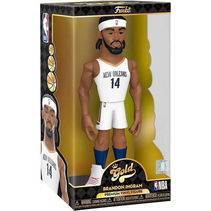Funko Pop NBA Brandon Ingram Figura Vinilo Gold 12" 69342