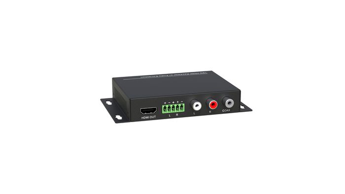 Vivolink Desembebedor HDMI 18G, Separa Sonido de Señal HDMI con Salida RCA, Audio Balanceado y Coaxial Vivolink Desembebedor HDMI 18G, Separa Sonido de Señal HDMI con Salida RCA, Audio Balanceado y Coaxial