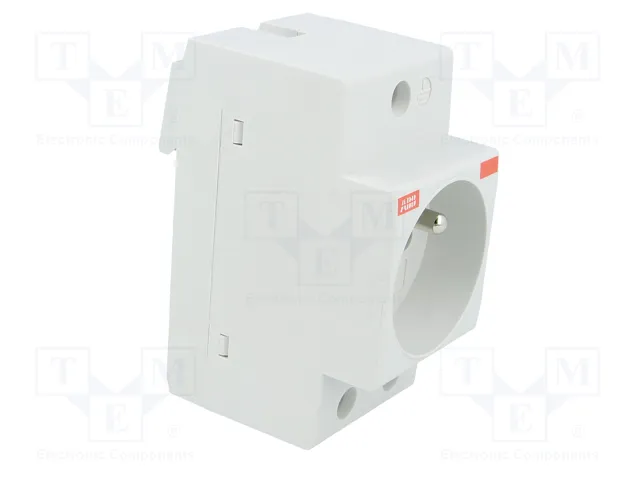 ABB Enchufe tipo E para raíl DIN 16A 250VAC