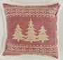 DKD Home Decor Manta de Poliéster Abeto Rosa y Blanco 130x170 cm