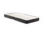Hanah Home Cama Plegable con Colchón 15 cm, Estructura Metálica, 90x204 cm
