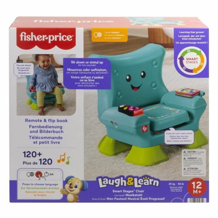 Fisher Price Risas y Despertar Silla electrónica de despertar progresivo HYR97 Fisher Price Risas y Despertar Silla electrónica de despertar progresivo HYR97