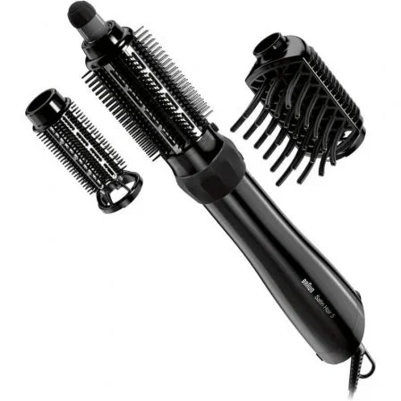 Cepillo Moldeador para el Pelo Braun Satin Hair 5 AS530/ Negro