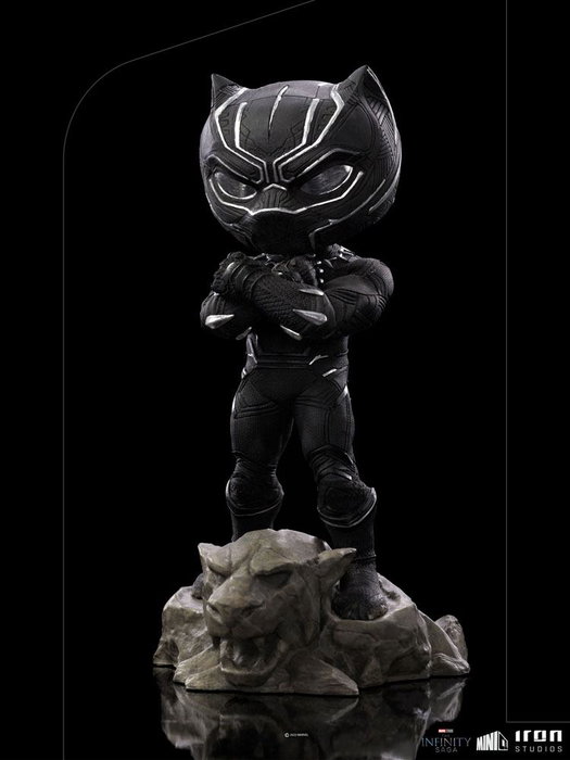 The Infinity Saga Minifigura Mini Co. PVC Black Panther 15 cm