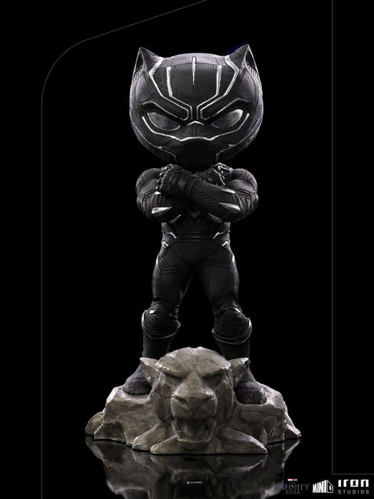 The Infinity Saga Minifigura Mini Co. PVC Black Panther 15 cm