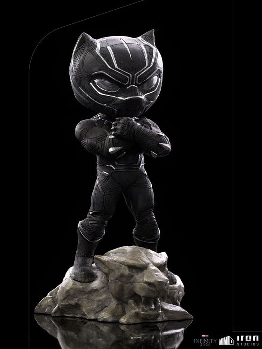 The Infinity Saga Minifigura Mini Co. PVC Black Panther 15 cm