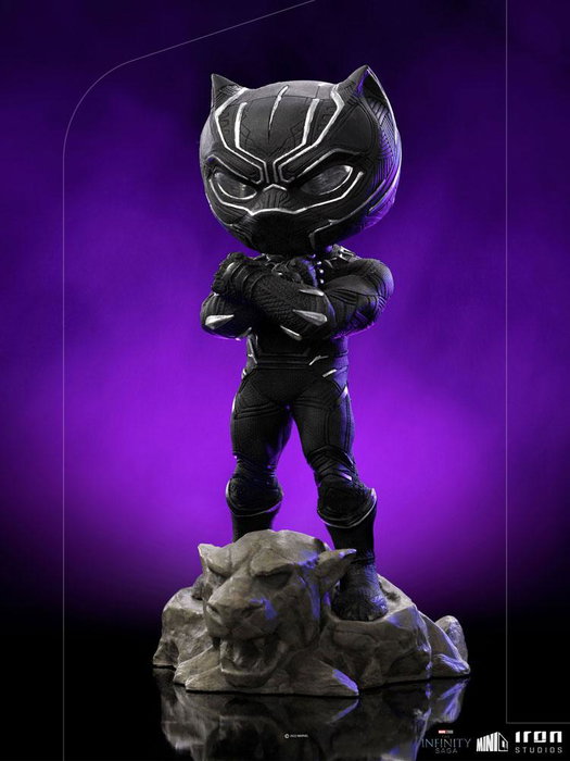 The Infinity Saga Minifigura Mini Co. PVC Black Panther 15 cm