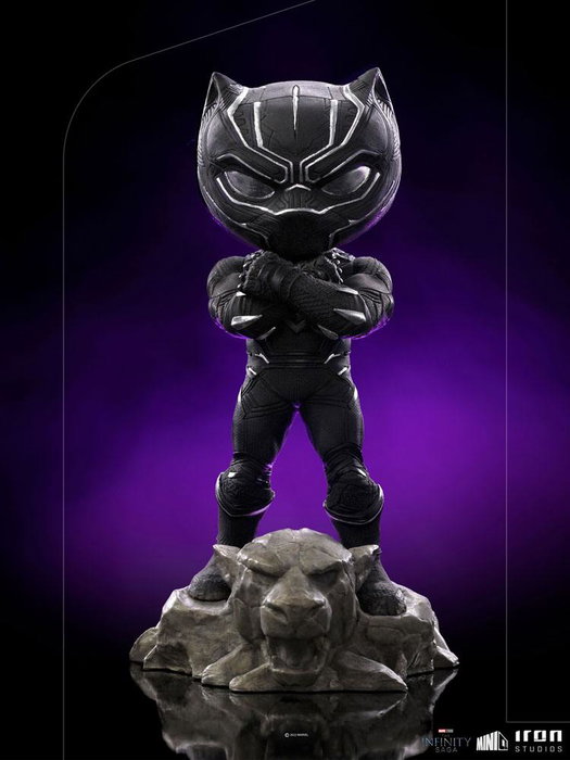 The Infinity Saga Minifigura Mini Co. PVC Black Panther 15 cm