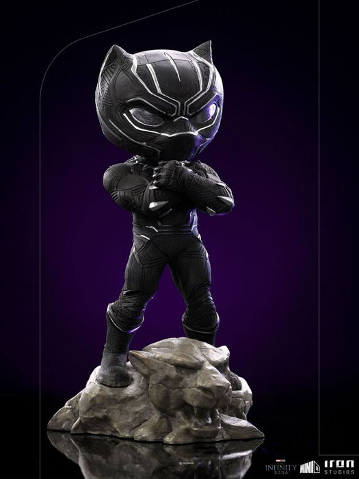 The Infinity Saga Minifigura Mini Co. PVC Black Panther 15 cm