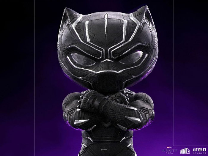 The Infinity Saga Minifigura Mini Co. PVC Black Panther 15 cm