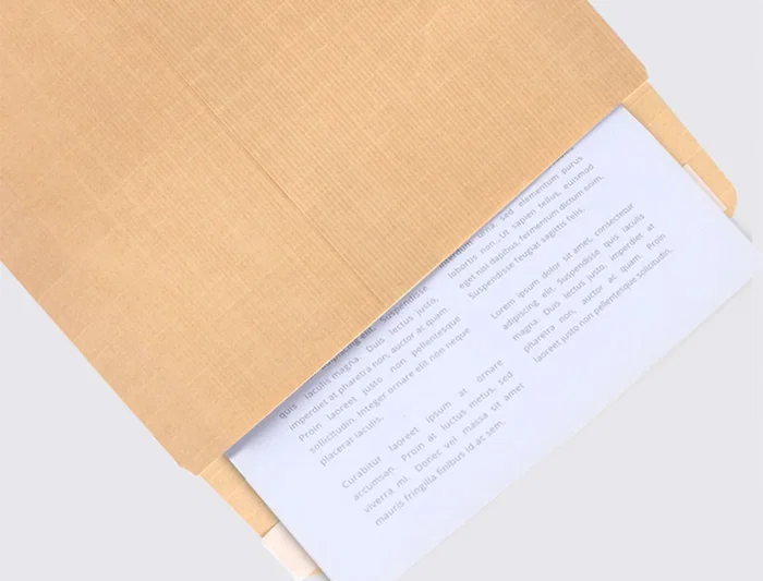 Liderpapel Bolsa N 7 Kraft DIN C4 229x324 mm Tira de Silicona 25 Unidades