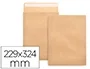Liderpapel Bolsa N 7 Kraft DIN C4 229x324 mm Tira de Silicona 25 Unidades