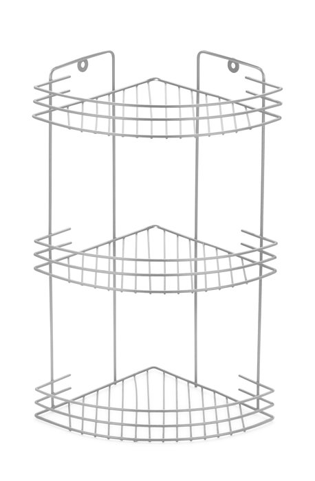 Confortime Rinconera de Cocina con 3 Estantes, Diseño Grey, Dimensiones 19 cm Ancho x 40 cm Alto x 19 cm Largo (6 Unidades)