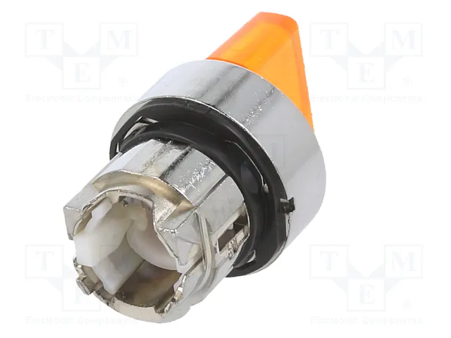 SCHNEIDER ELECTRIC Interruptor rotativo Harmony XB4 naranja 22mm