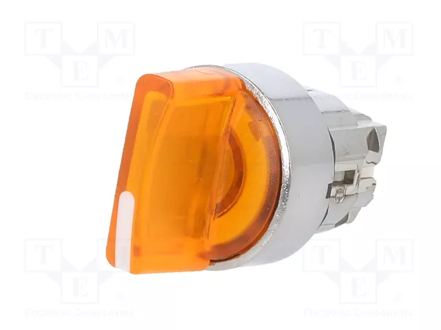 SCHNEIDER ELECTRIC Interruptor rotativo Harmony XB4 naranja 22mm
