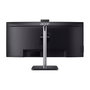 Acer CB343CUR D Monitor Curvo UltraWide 34 Pulgadas (86.4 cm) QHD 3440 x 1440 IPS 4 ms 60 Hz HDR10 3800R Negro, Altavoces, USB-C, HDMI, DisplayPort