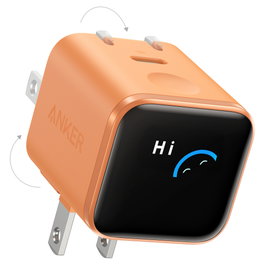 Anker Nano Charger 45W GaN Naranja
