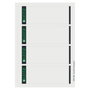 LEITZ Etiquetas para lomos de 8 cm (61,5 x 192,0 mm)