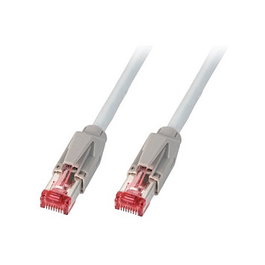 EFB Elektronik Cable de red Cat6a S/FTP RJ45 de 5m, Gris
