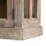 Ixia Vitrina de madera de pino para salón 120 x 40 x 195 cm
