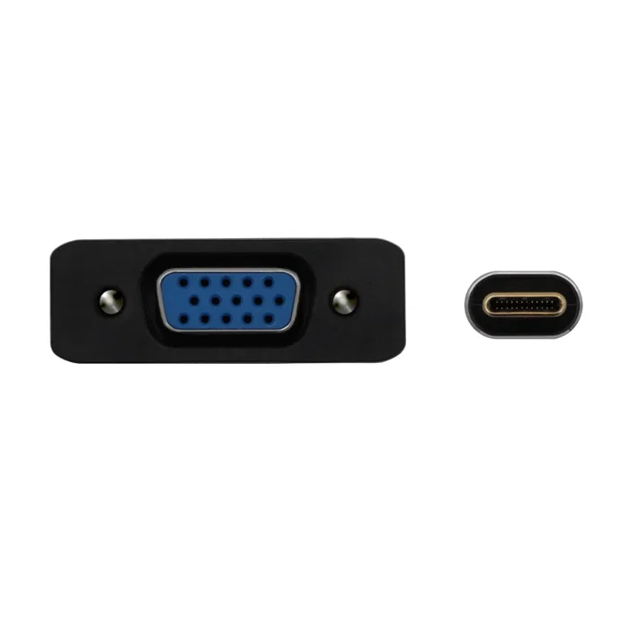 Aisens Conversor USB-C a VGA Aluminio Gris 15cm A109-0691 Aisens Conversor USB-C a VGA Aluminio Gris 15cm A109-0691