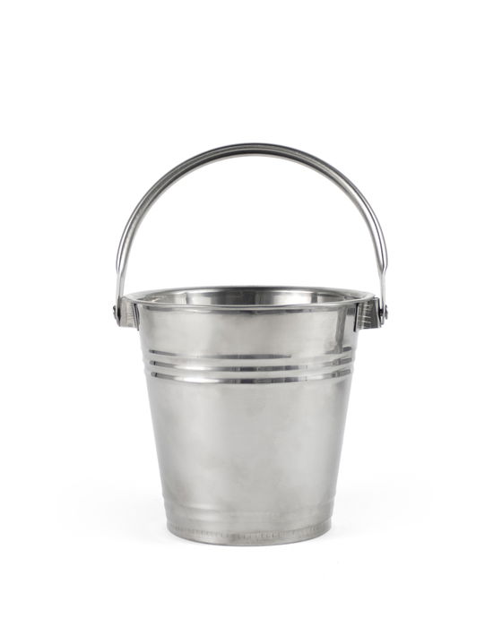 My Bar Cubo para Servir Hielo de Acero con Asa 1L - 12.8x12.4 cm (12 Unidades) My Bar Cubo para Servir Hielo de Acero con Asa 1L - 12.8x12.4 cm (12 Unidades)