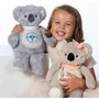 Gipsy Toys Kwaly Mi Narrador Koala de Peluche para Niños de 0 a 7 Años con Historias Evolutivas y Ajuste de Volumen