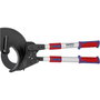 Knipex Pelacables con principio de trinquete y patas telescópicas 95 32 100