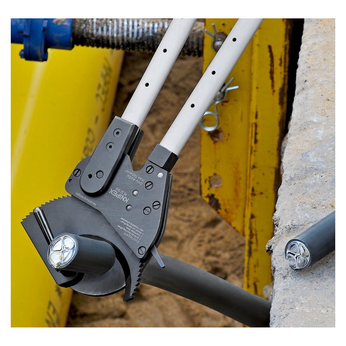 Knipex Alicate Cortacables (Principio de Trinquete)