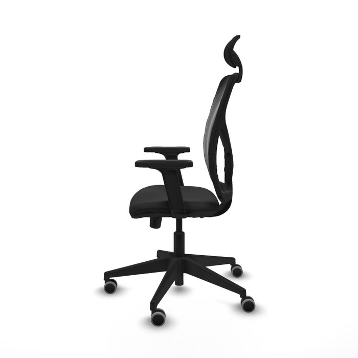 PIQUERAS Y CRESPO Silla de oficina Motilla con mecanismo Sincro/Traslack Negra PIQUERAS Y CRESPO Silla de oficina Motilla con mecanismo Sincro/Traslack Negra