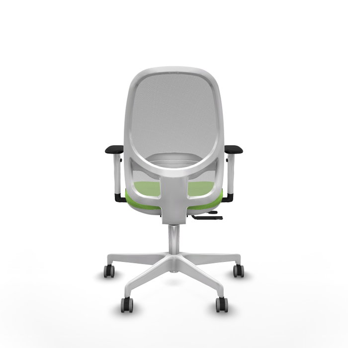 PIQUERAS Y CRESPO Silla de oficina Cilanco con mecanismo Sincro/Traslack, Tela Pistacho y Malla Gris PIQUERAS Y CRESPO Silla de oficina Cilanco con mecanismo Sincro/Traslack, Tela Pistacho y Malla Gris