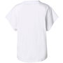 Camiseta de Manga Corta Mujer Kappa 34151UW-001 Blanco (XS)