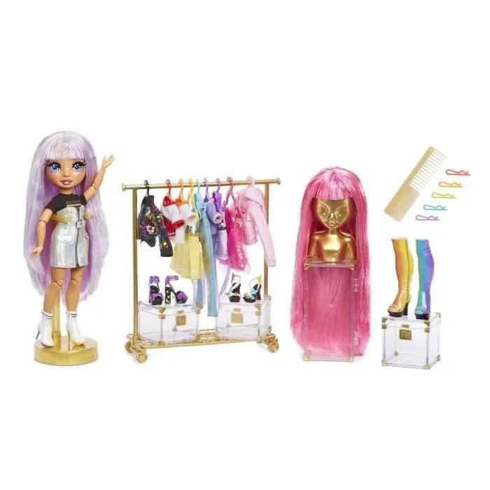 MGA Rainbow High Fashion Studio con Muñeca Avery Styles MGA Rainbow High Fashion Studio con Muñeca Avery Styles