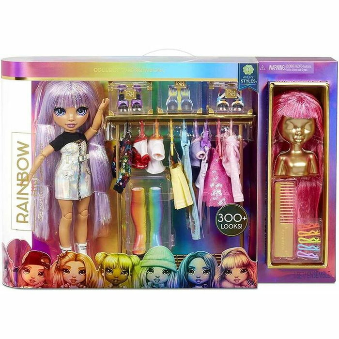 MGA Rainbow High Fashion Studio con Muñeca Avery Styles MGA Rainbow High Fashion Studio con Muñeca Avery Styles