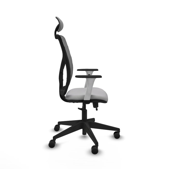 PIQUERAS Y CRESPO Silla de oficina Motilla Gris con mecanismo Sincro/Traslack PIQUERAS Y CRESPO Silla de oficina Motilla Gris con mecanismo Sincro/Traslack