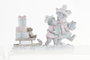 Figura Navidad Fantasia DKD Home Decor Rosa Blanco 6 x 11 x 16 cm