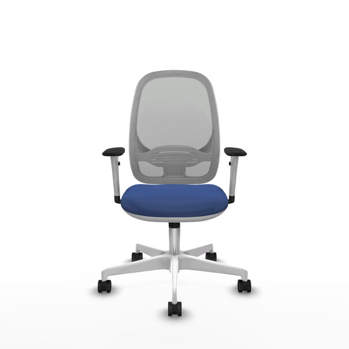 PIQUERAS Y CRESPO Silla de oficina Cilanco Azul marino y Gris PIQUERAS Y CRESPO Silla de oficina Cilanco Azul marino y Gris