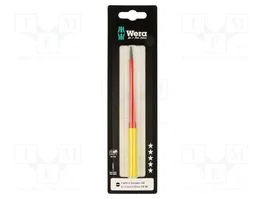 WERA Kraftform Kompakt VDE 60 i Destornillador de Tallo Intercambiable Plano 4x0,8mm