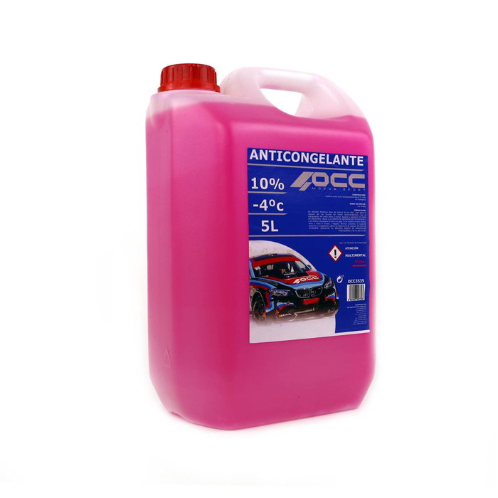 Occ Motorsport Anticongelante Rosa 10% -4ºC 5 Litros Occ Motorsport Anticongelante Rosa 10% -4ºC 5 Litros