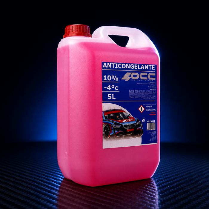 Occ Motorsport Anticongelante Rosa 10% -4ºC 5 Litros Occ Motorsport Anticongelante Rosa 10% -4ºC 5 Litros