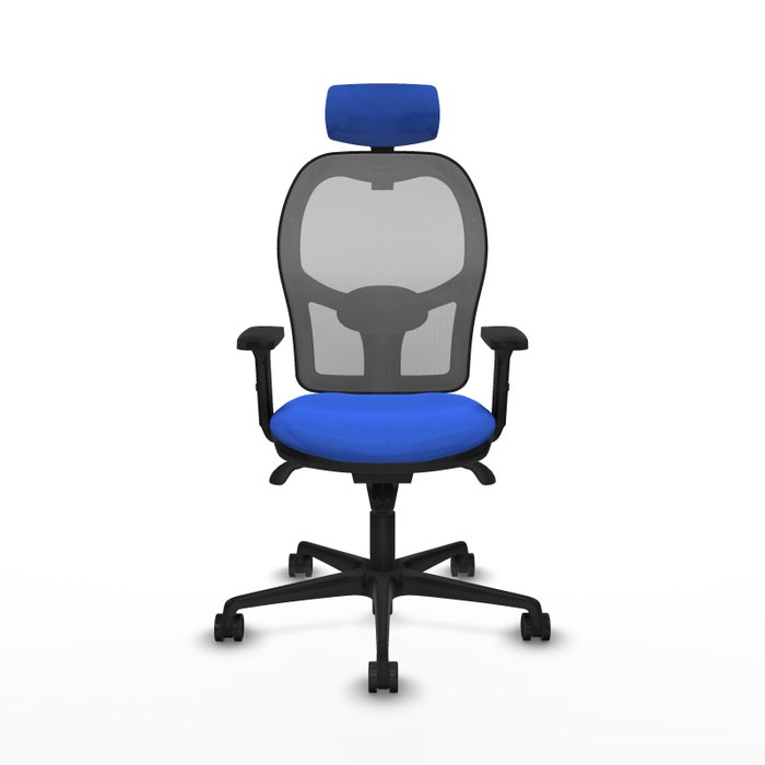 PIQUERAS Y CRESPO Silla de oficina Jorquera Azul y Gris