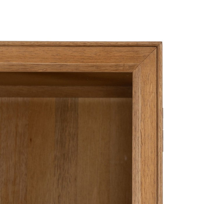 Ixia Vitrina Natural DM-Madera 84,50 x 42,50 x 198 cm Ixia Vitrina Natural DM-Madera 84,50 x 42,50 x 198 cm