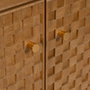 Ixia Vitrina Natural DM-Madera 84,50 x 42,50 x 198 cm